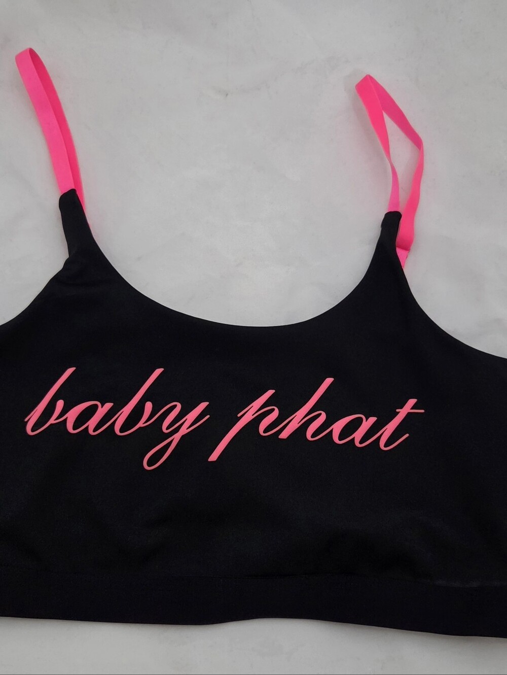 Y2K Baby Phat Crop Bra Top